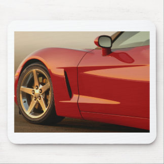My Red Corvette Mouse Pad