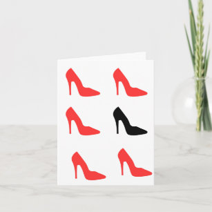 My Red Shoe Card