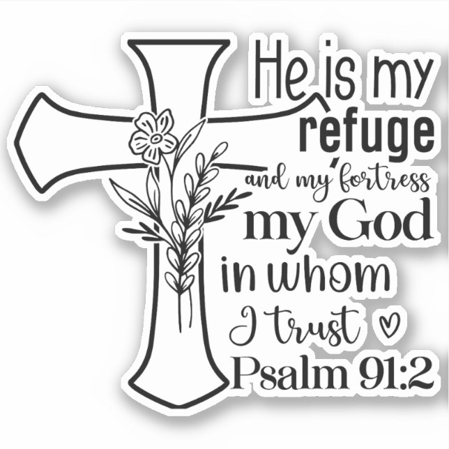 My Refuge Christian Faith  (Front)