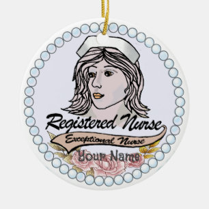 My Registered Nurse Ceramic Tree Decoration