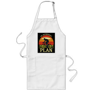 My Retirement Plan Cycling Enthusiast Long Apron