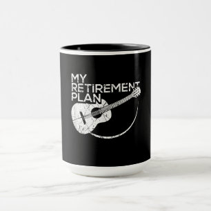 My Retirement Plan Guitar Funny Musicians Mug
