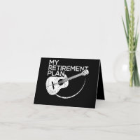 My Retirement Plan Guitar Funny Musicians