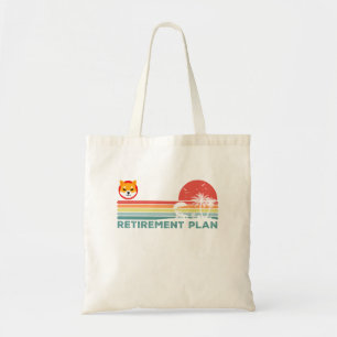 My Retirement Plan Shiba Inu Coin SHIB Crypto HODL Tote Bag