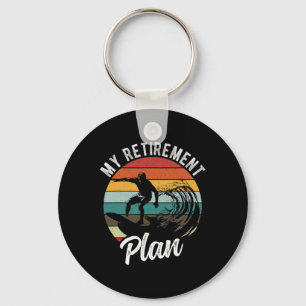 My Retirement Plan Surfing Retirement Plan Key Ring