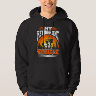 My Retirement Plan Vehicle Riding Lawn Mower Dad 1 Hoodie