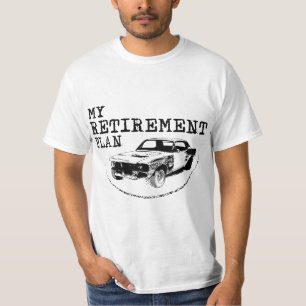 My Retirement Plan Vintage Classic Project Car Mec T-Shirt