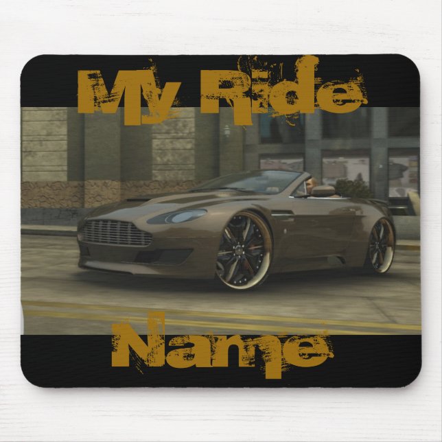 My Ride Mouse Pad (Front)
