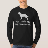 My Rottie Ate My Homework Rottweiler