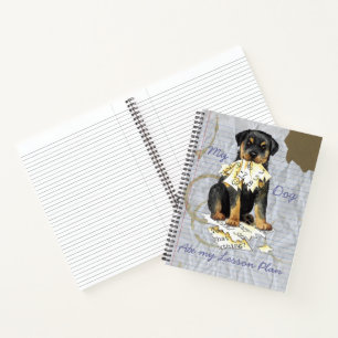 My Rottweiler Ate My Lesson Plan Notebook