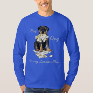 My Rottweiler Ate My Lesson Plan T-Shirt