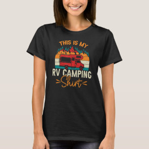 My Rv Camping Motorhome Campers Outdoor Travelers T-Shirt