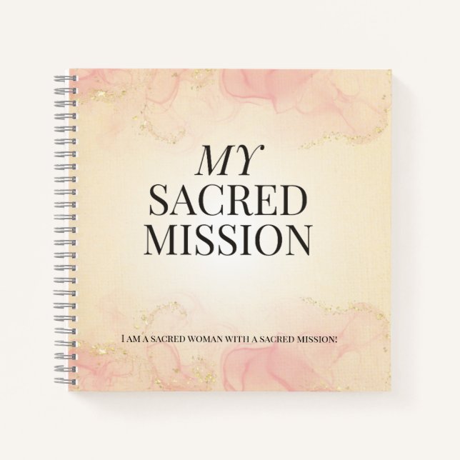 My Sacred Mission - Sacred Journal (Front)