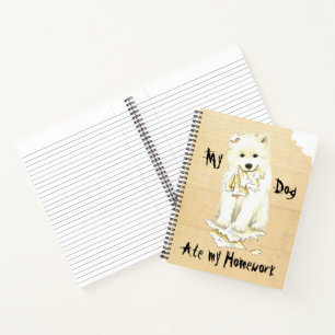 My Samoyed Ate My Homework Notebook