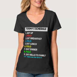 My Schedule Perfect Day Polo Horse Sports