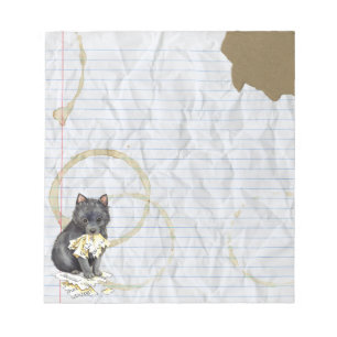 My Schipperke Ate My Lesson Plan Notepad