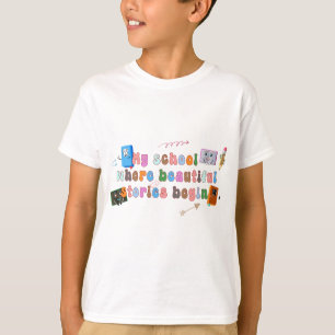 My school: where beautiful memories begin T-Shirt