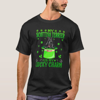 My Scottish Terrier Is My Lucky Charm St. Patrick' T-Shirt