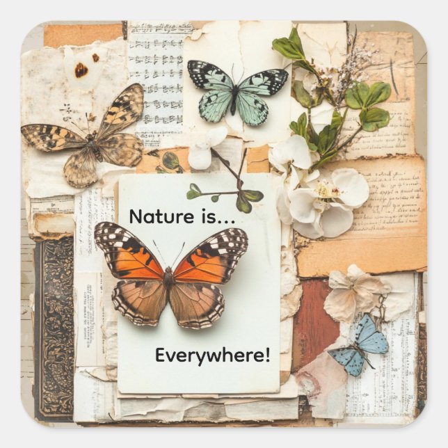 My Scrapbook Square Sticker (Front)