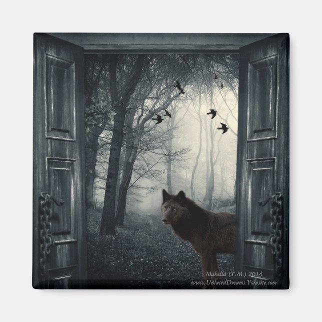 My Secret World Magnet (Front)