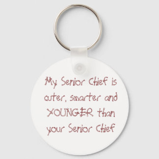 My Senior Chief is cuter, smarter and YOUNGER t... Key Ring