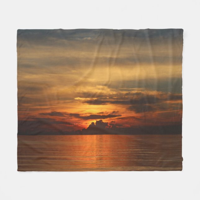 My Serenity Fleece Blanket (Front (Horizontal))