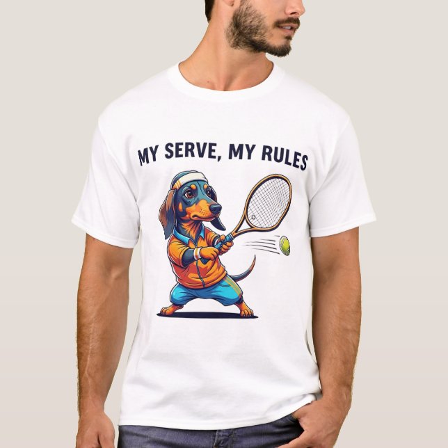 My serve, my rules T-Shirt (Front)