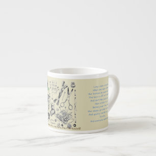 "My Sewing" Espresso Cup