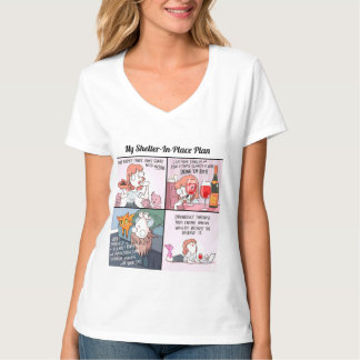 My shelter in place t-shirt