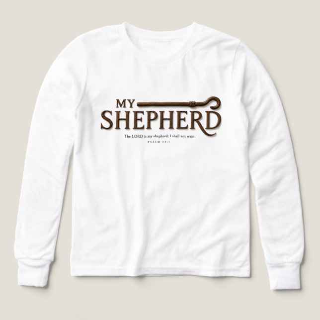 MY SHEPHERD | Psalm 23:1 | Scripture (Design Front)