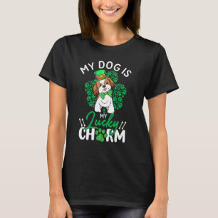My Shih Tzu Is My Lucky Charm Dog  St Patricks Day T-Shirt