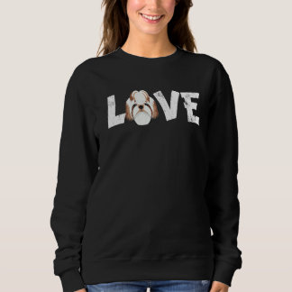 My Shih Zhu Is My World Shih Zhu Dog Mum Sweatshirt
