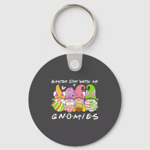 My Shirt Easter Day Gnomies Happy Gnomes Key Ring