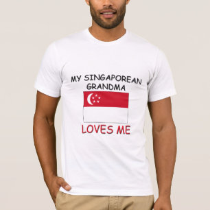 My Singaporean Grandma Loves Me T-Shirt