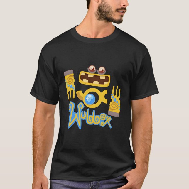 My Singing Monsters Wubbox Blue Small T-Shirt (Front)