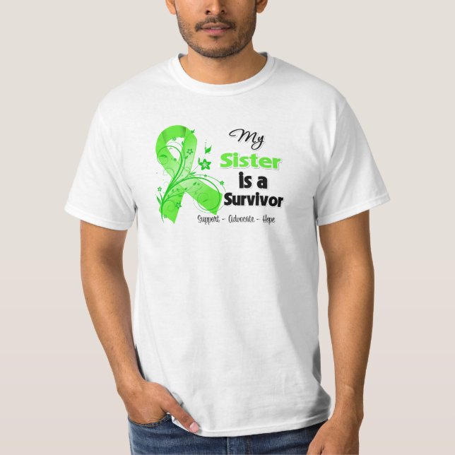 My Sister is a Lymphoma Survivor T-Shirt (Front)