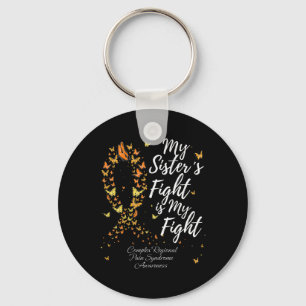 My Sister's Fight Is My Fight Crps Awareness Key Ring