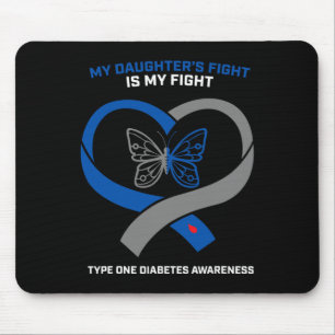My Sister's Fight Is My Fight Support Diabetes Awa Mouse Pad