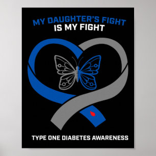 My Sister's Fight Is My Fight Support Diabetes Awa Poster