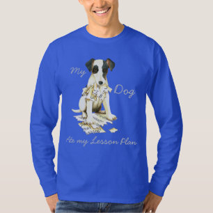 My Smooth Fox Terrier Ate My Lesson Plan T-Shirt