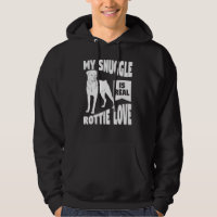 My Snuggle Is Real Rottie Love Rottweiler Animal D