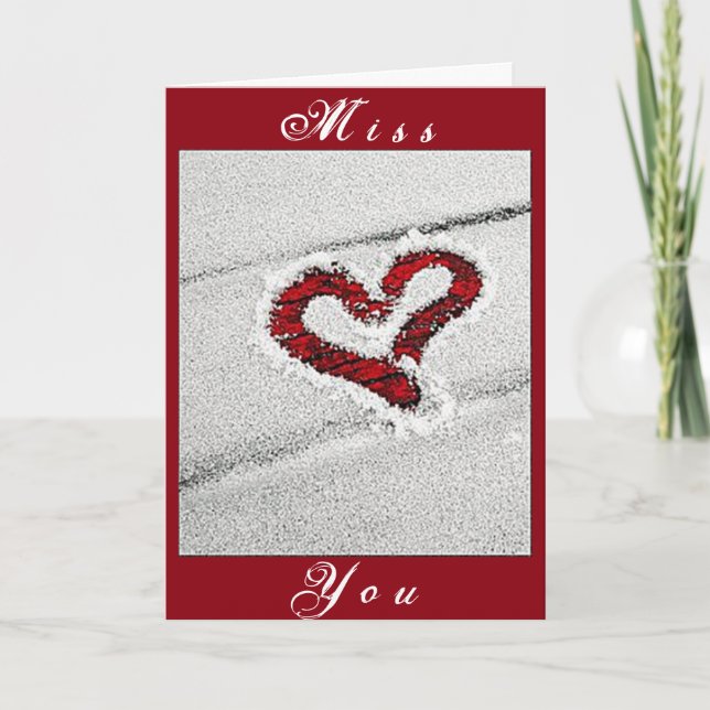 MY ***SOLDIER*** "BEAUTIFUL HEART" AT CHRISTMAS HOLIDAY CARD (Front)