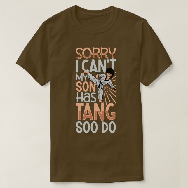 My son does Tang Soo Do T-Shirt (Design Front)