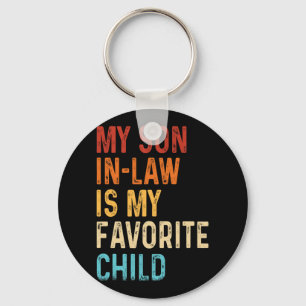 My Son In Law Is My Favourite Child Mothers Father Key Ring