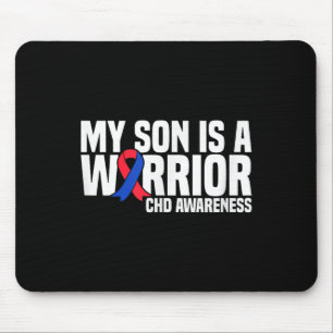 My Son Is A Warrior Chd Congenital Heart Disease A Mouse Pad