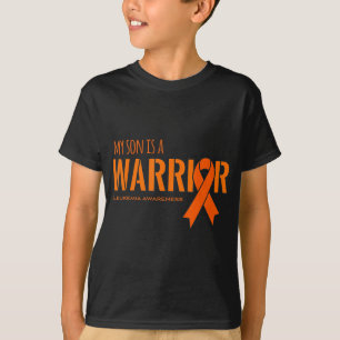 My Son is a Warrior Leukaemia Cancer Awareness T-Shirt