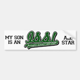 "My son is an ISSL All Star" Bumper Sticker