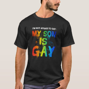 My Son Is Gay Pride Month LGBT LGBTQ Mum T-Shirt