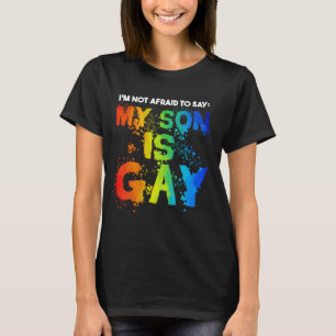 My Son Is Gay Pride Month LGBT LGBTQ Mum T-Shirt
