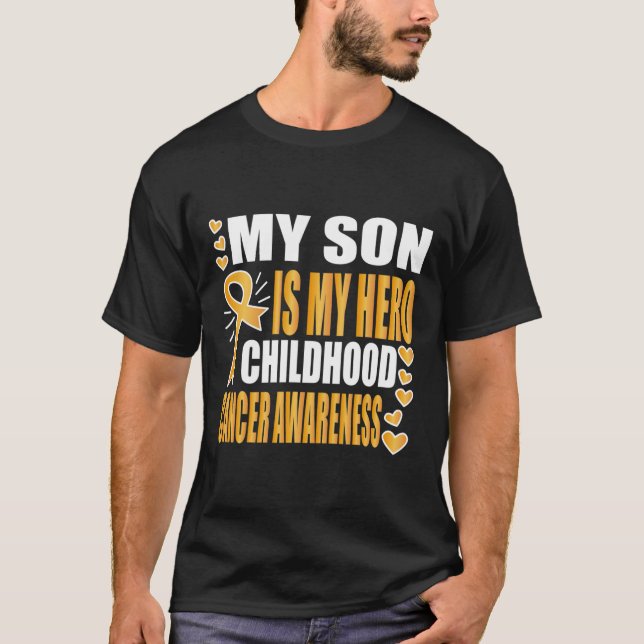 My Son Is My Hero  T-Shirt (Front)